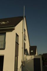 Außenschornstein Edelstahl glänzend