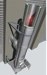 Doppelwandiger Edelstahlschornstein